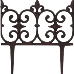 Płotek ogrodowy żeliwny 26,5xh28 cm * Esschert Design Outlet