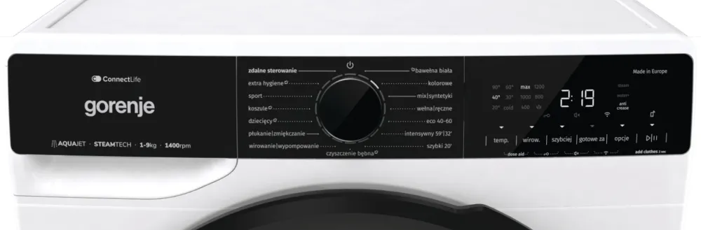 Pralka WPNA94A1TWIFI/PL * Gorenje Outlet