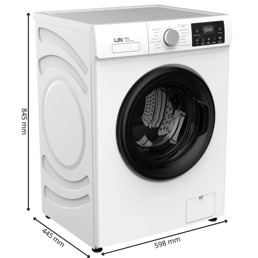 Pralka LI-PR60-102WH * LIN Outlet