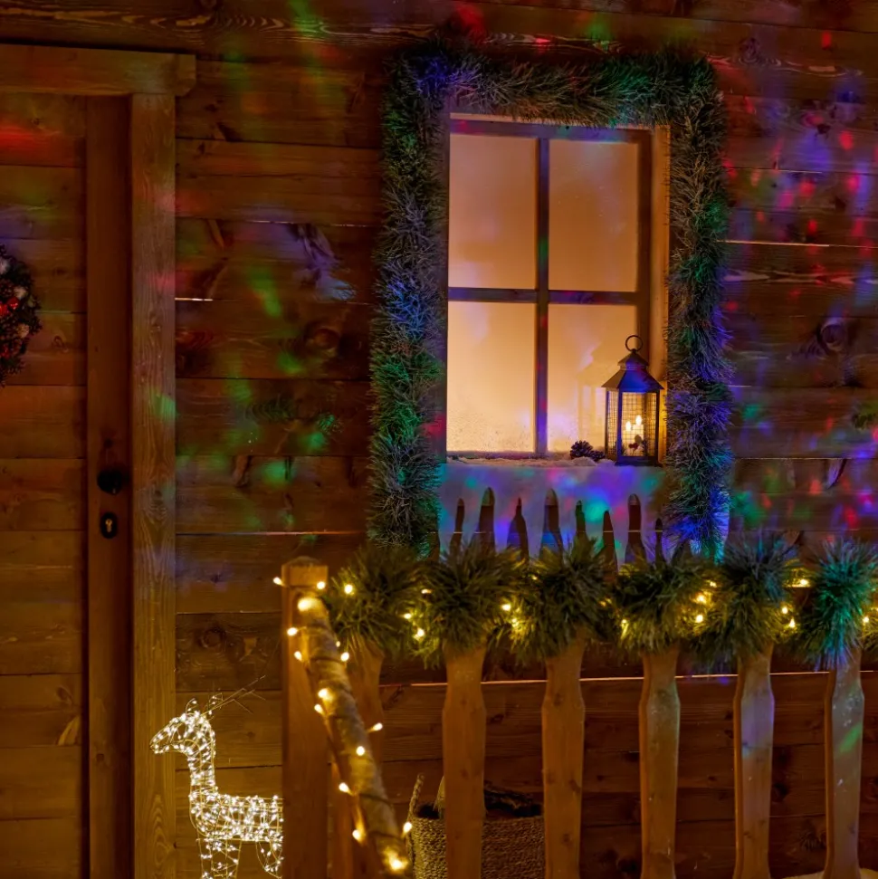 Projektor świetlny z timerem LED