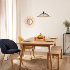 Prostokątny dywan jutowy 60x90 cm