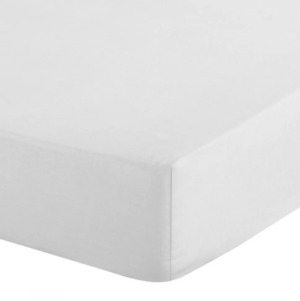 Prześcieradło SOFT białe 160x200 +30 cm