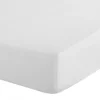 Prześcieradło SOFT białe 220x200 +30 cm