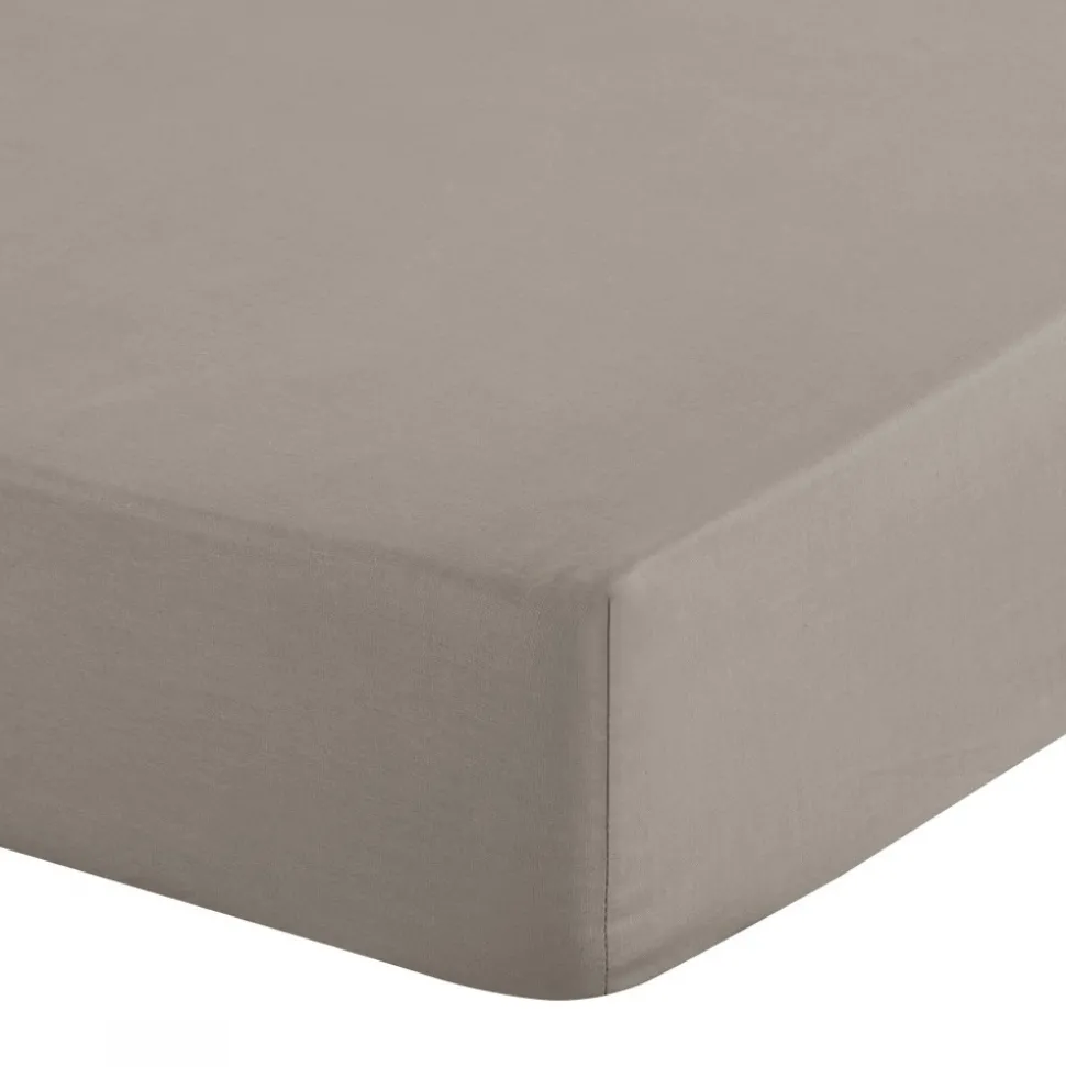 Prześcieradło SOFT srebrne 180x200 +30 cm