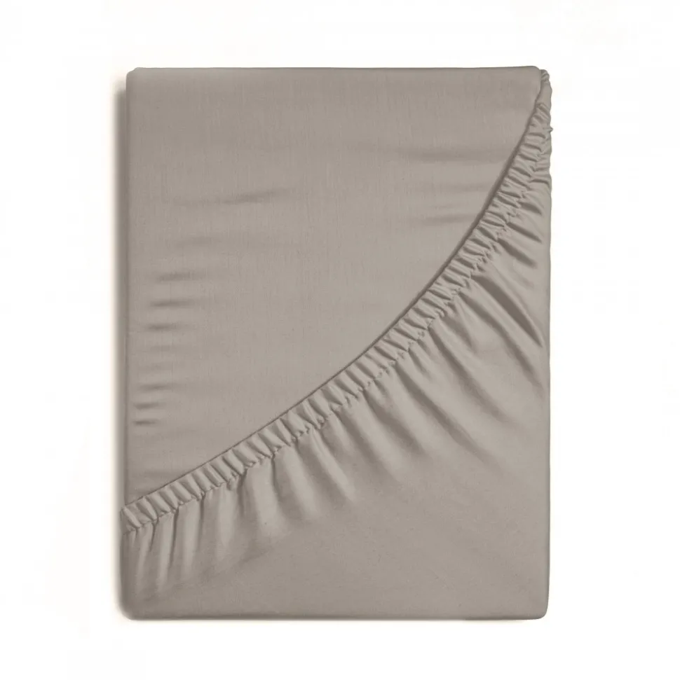 Prześcieradło SOFT srebrne 180x200 +30 cm