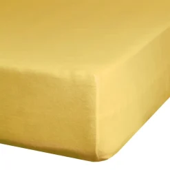 Prześcieradło JERSEY musztardowe 90x200 +25cm * EUROFIRANY B.B. Choczyńscy Sp.J. Sale