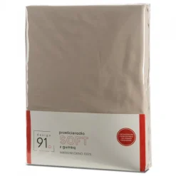 Prześcieradło SOFT beżowe 140x200 +30 cm * EUROFIRANY B.B. Choczyńscy Sp.J. Sale