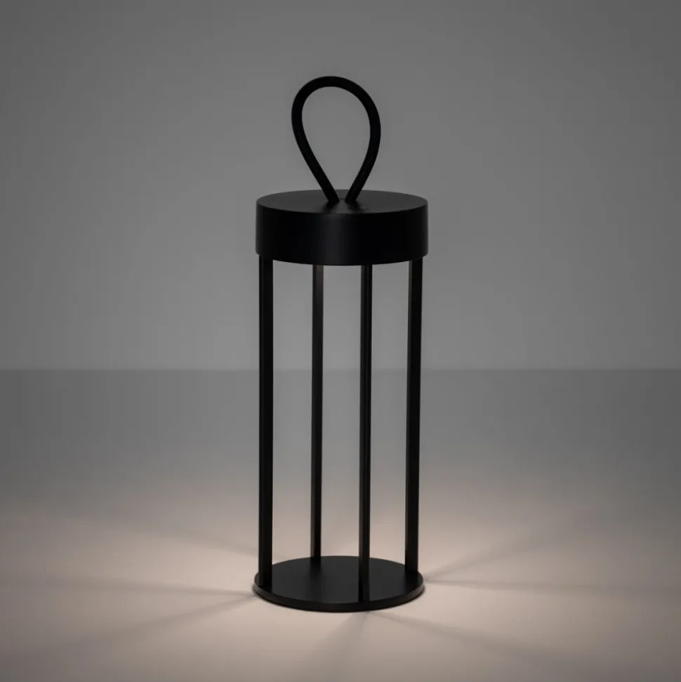 Przenośna lampa ogrodowa NALA LED czarna 4W IP54 2700K