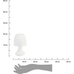 Przenośna lampka nocna LED biała 19 cm * Atmosphera Outlet