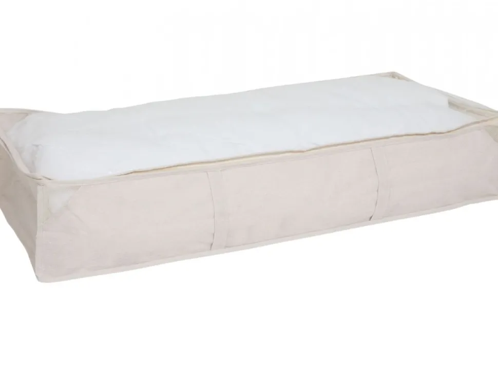 Pudełko tekstylne do przechowywania 100x45 cm Dressy beż