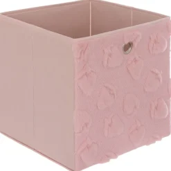 Pudełko do przechowywania Fraiz 30 x 30 cm róż * Atmosphera Outlet