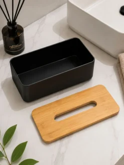 Pudełko na chusteczki Natureo czarne * 5five Simply Smart Hot