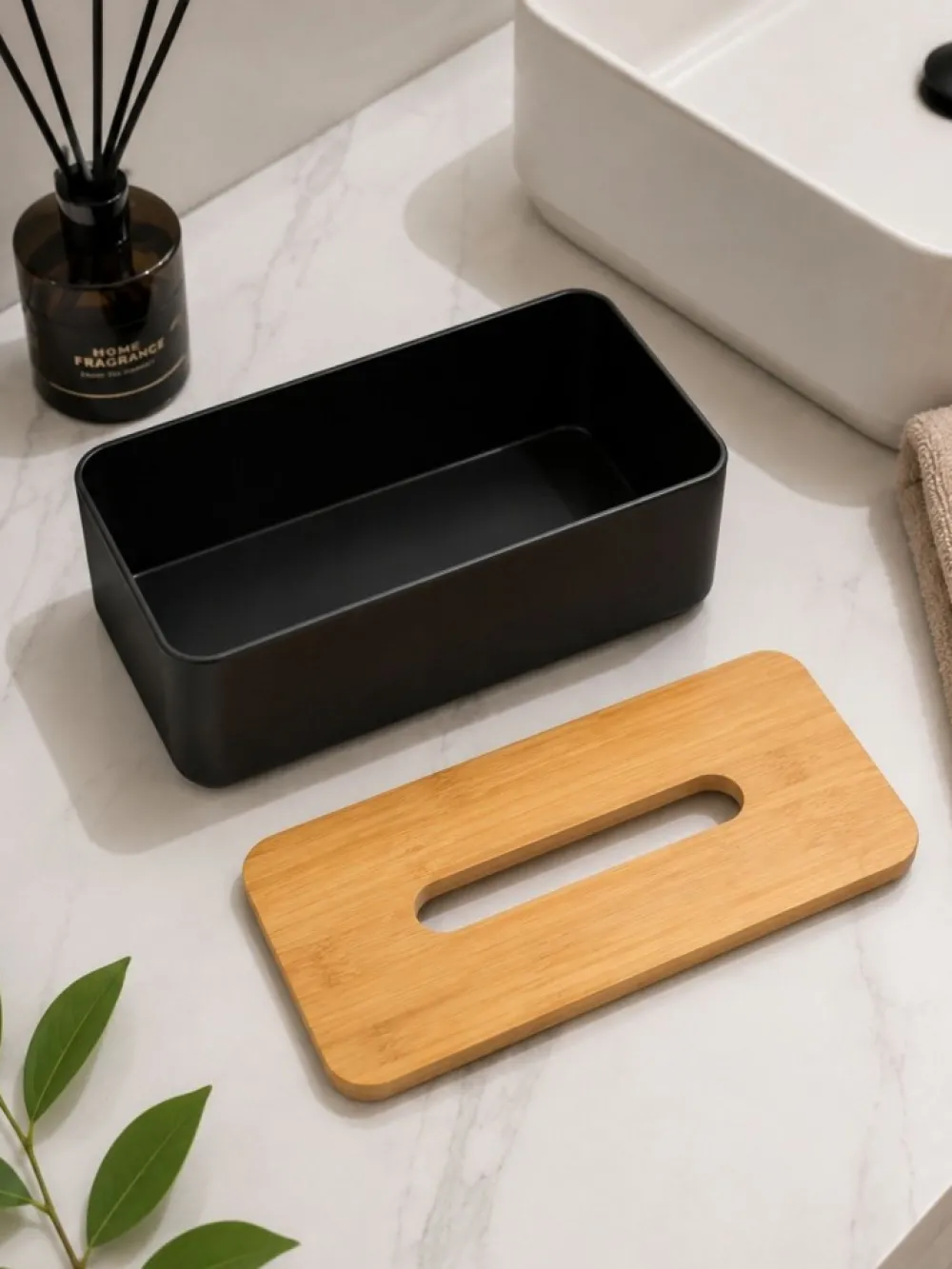Pudełko na chusteczki Natureo czarne * 5five Simply Smart Hot
