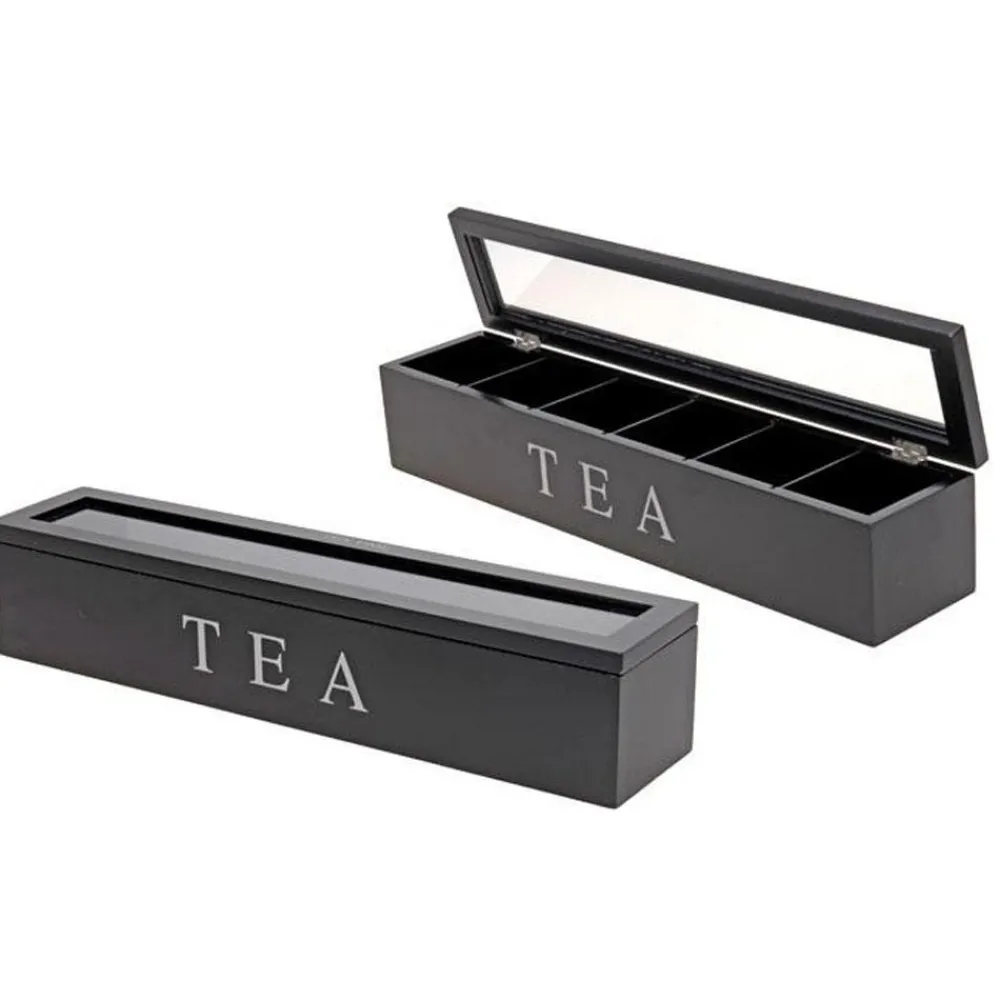 Pudełko na herbatę Tea Box, 6 przegródek * Excellent Houseware Outlet