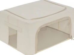 Pudełko tekstylne do przechowywania 50x35 cm Dressy beż * 5five Simply Smart Discount