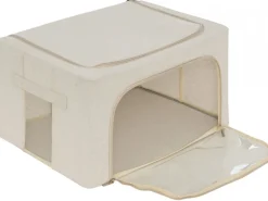 Pudełko tekstylne do przechowywania 50x35 cm Dressy beż * 5five Simply Smart Discount