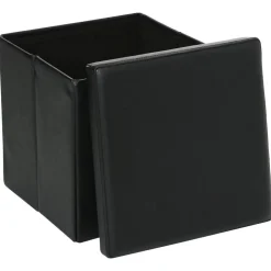 Pufa Callie Black 38x38 cm