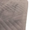 Pufa CUBIX organizer z szufladami szara