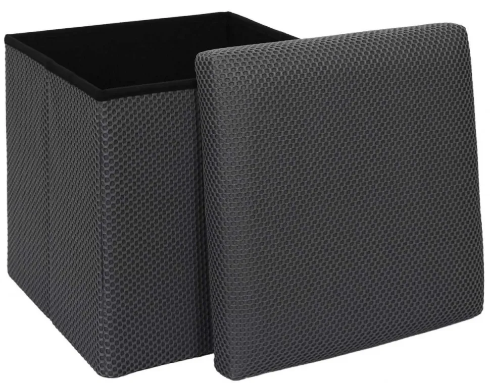 Pufa URBAN BOX do przechowywania szara