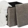 Pufa BOXY do przechowywania taupe * HowHomely Hot