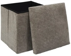 Pufa BOXY do przechowywania taupe * HowHomely Hot