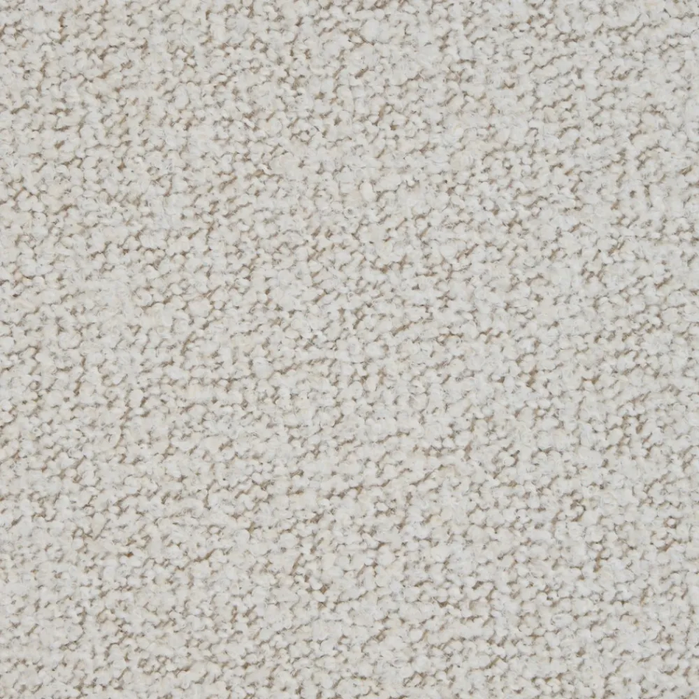 Pufa tapicerowana boucle XL Nesky biała * Atmosphera Sale