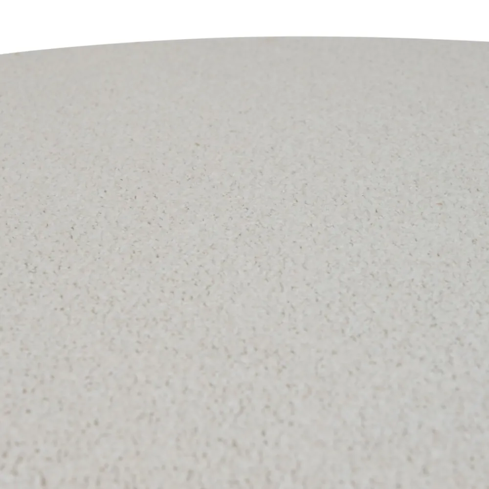Pufa tapicerowana boucle XL Nesky biała * Atmosphera Sale