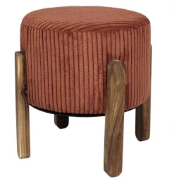 Pufa tapicerowana Modern miedziana * HowHomely Online