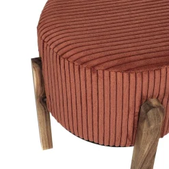 Pufa tapicerowana Modern miedziana * HowHomely Online
