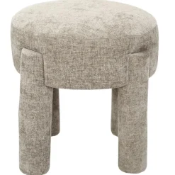 Pufa tapicerowana RIVA w kolorze taupe * HowHomely Online