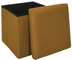 Pufa URBAN BOX do przechowywania miodowa * HowHomely Discount
