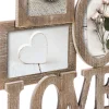 Ramka ścienna na 6 zdjęć Love brązowa * Atmosphera Online