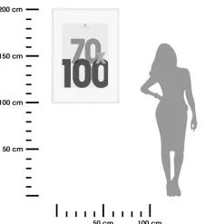 Ramka na zdjęcia 70x100 cm Eva biała * Atmosphera Sale