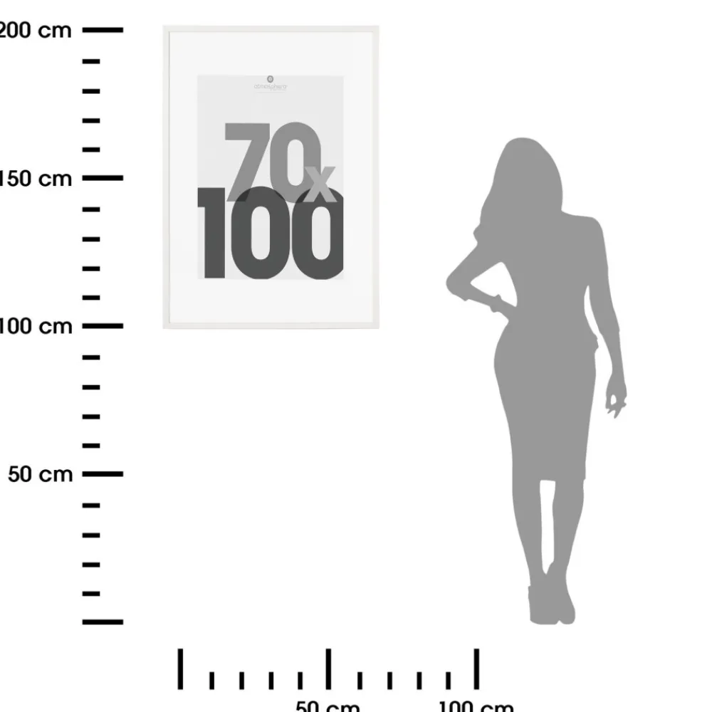 Ramka na zdjęcia 70x100 cm Eva biała * Atmosphera Sale