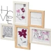 Ramka na 5 zdjęć z napisem metalowym HOME * GIFTDECOR Best