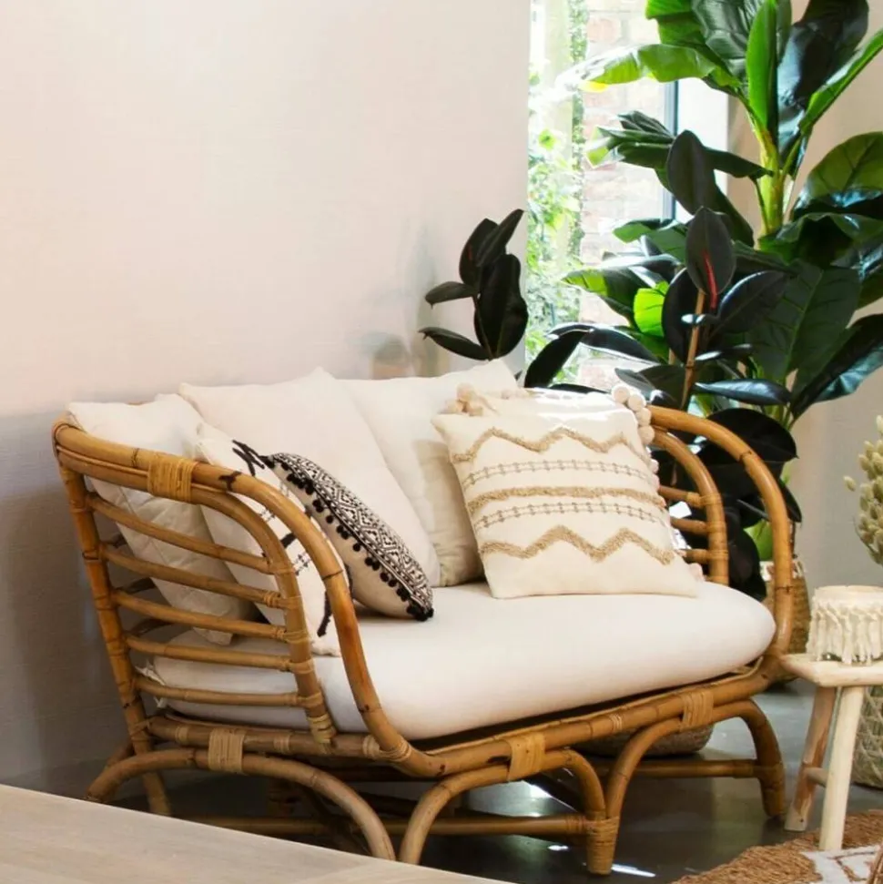 Rattanowa sofa 2 osobowa Farah