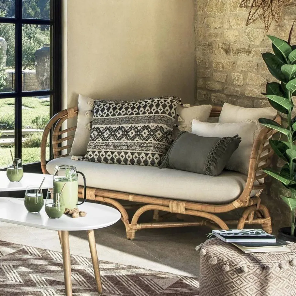 Rattanowa sofa 2 osobowa Farah