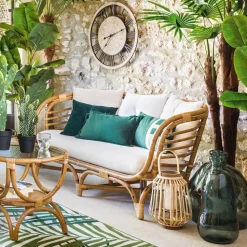 Rattanowa sofa 2 osobowa Farah