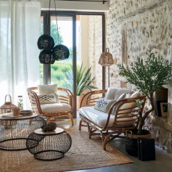 Rattanowy fotel Farah