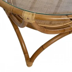 Rattanowy stolik kawowy Farah 90 cm