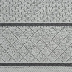 Ręcznik FAVORI bawełna zero twist srebrny 50x90 cm