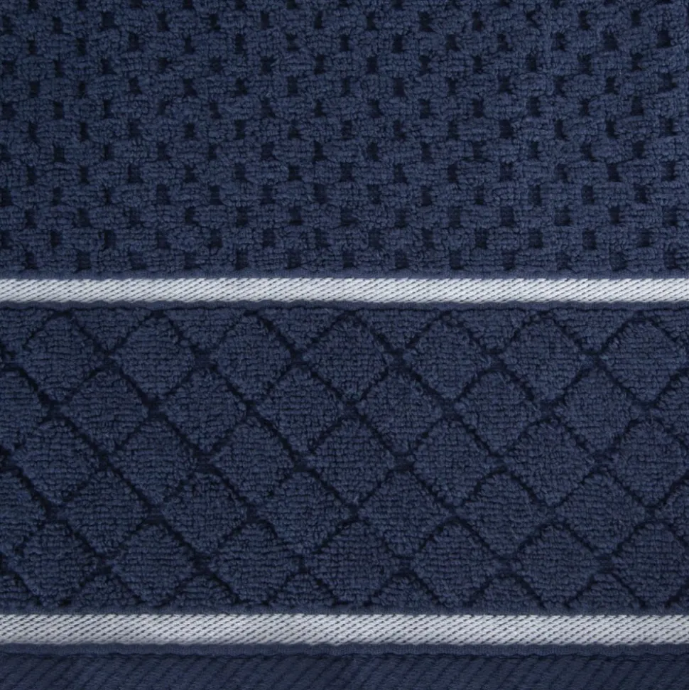 Ręcznik FAVORI bawełna zero twist granat 70x140 cm