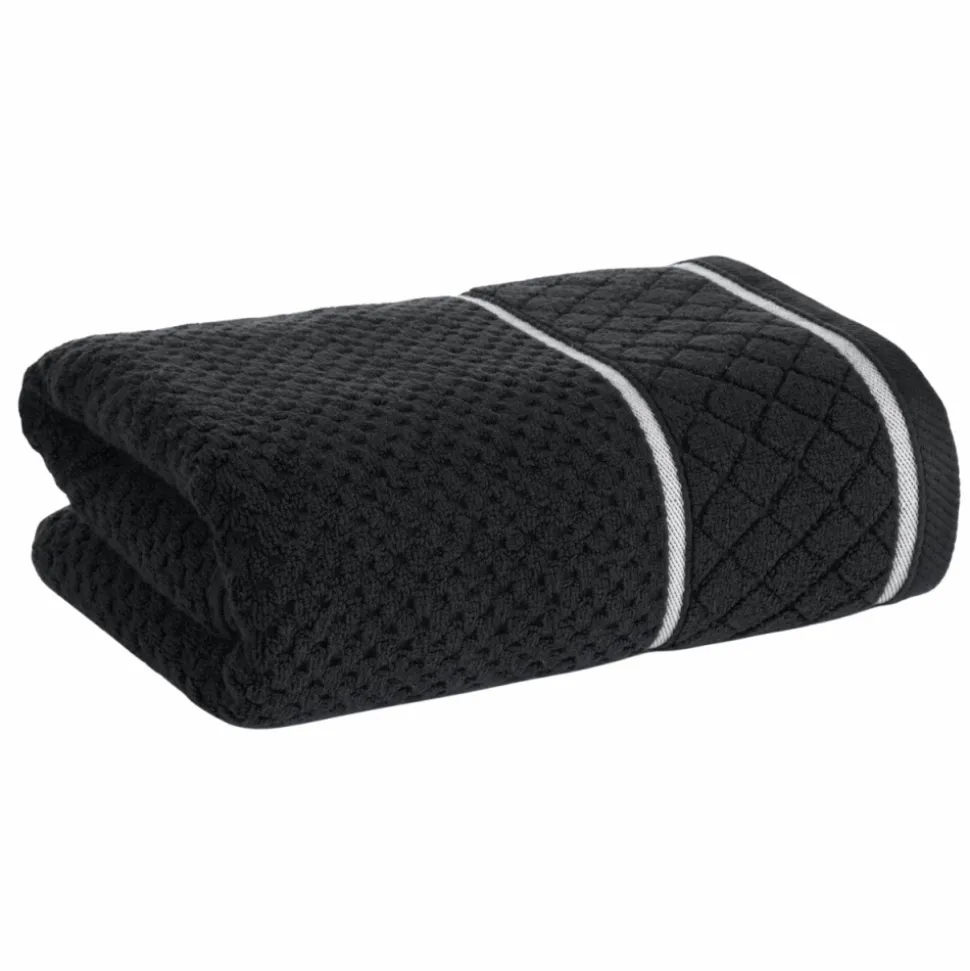 Ręcznik FAVORI bawełna zero twist czarny 50x90 cm