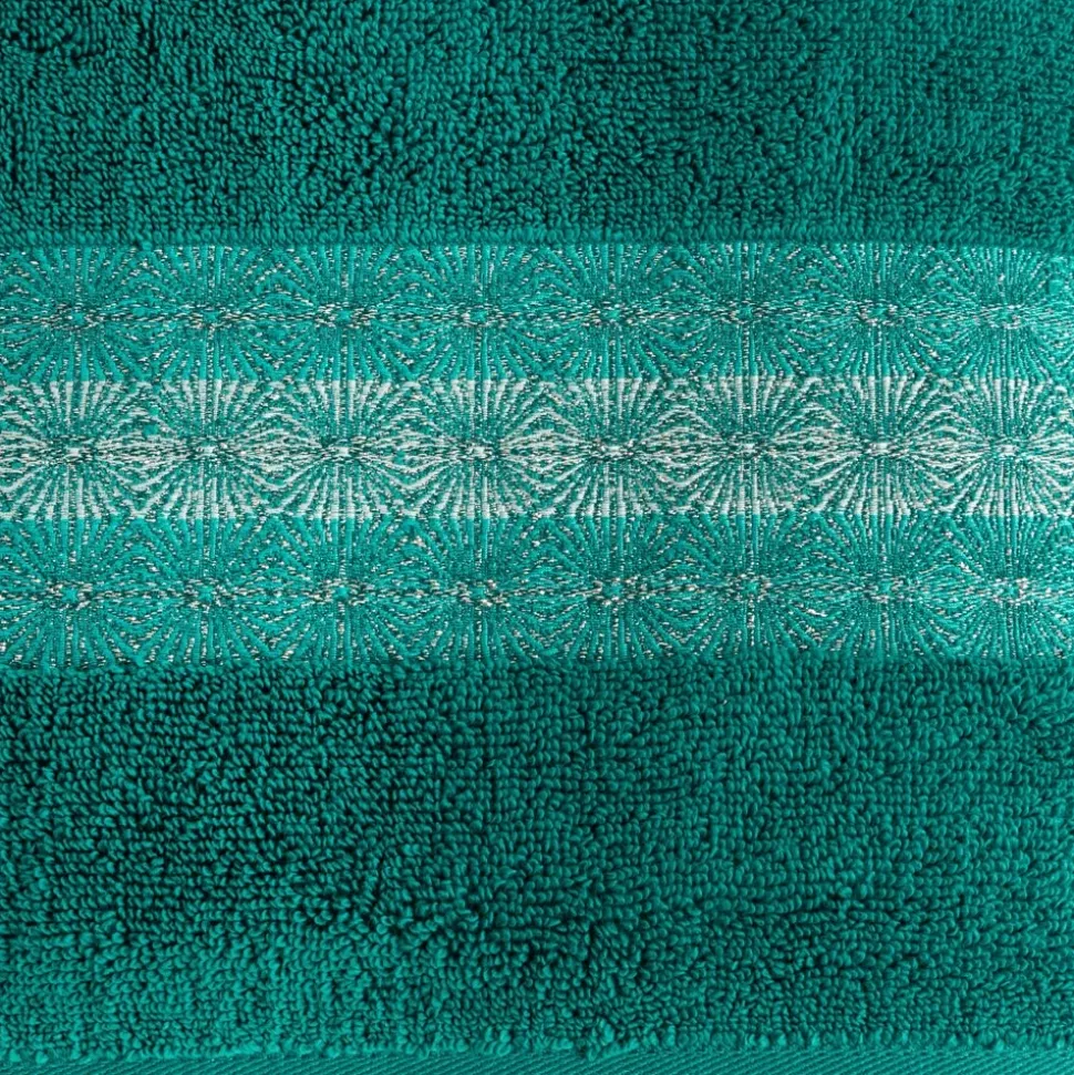 Ręcznik kąpielowy MALIKA 70x140 cm turkusowy