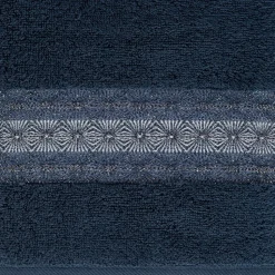Ręcznik kąpielowy MALIKA 50x90 cm granatowy