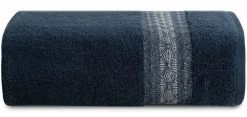 Ręcznik kąpielowy MALIKA 50x90 cm granatowy