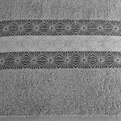 Ręcznik kąpielowy MALIKA 70x140 cm jasnoszary