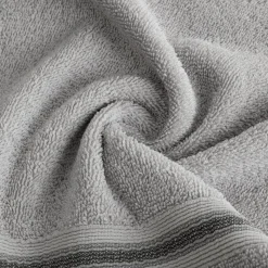 Ręcznik TRIS 50x90 cm srebrny