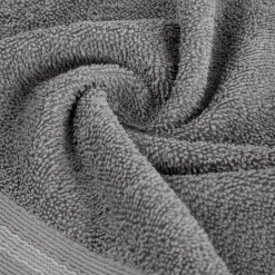 Ręcznik TRIS 50x90 cm stalowy