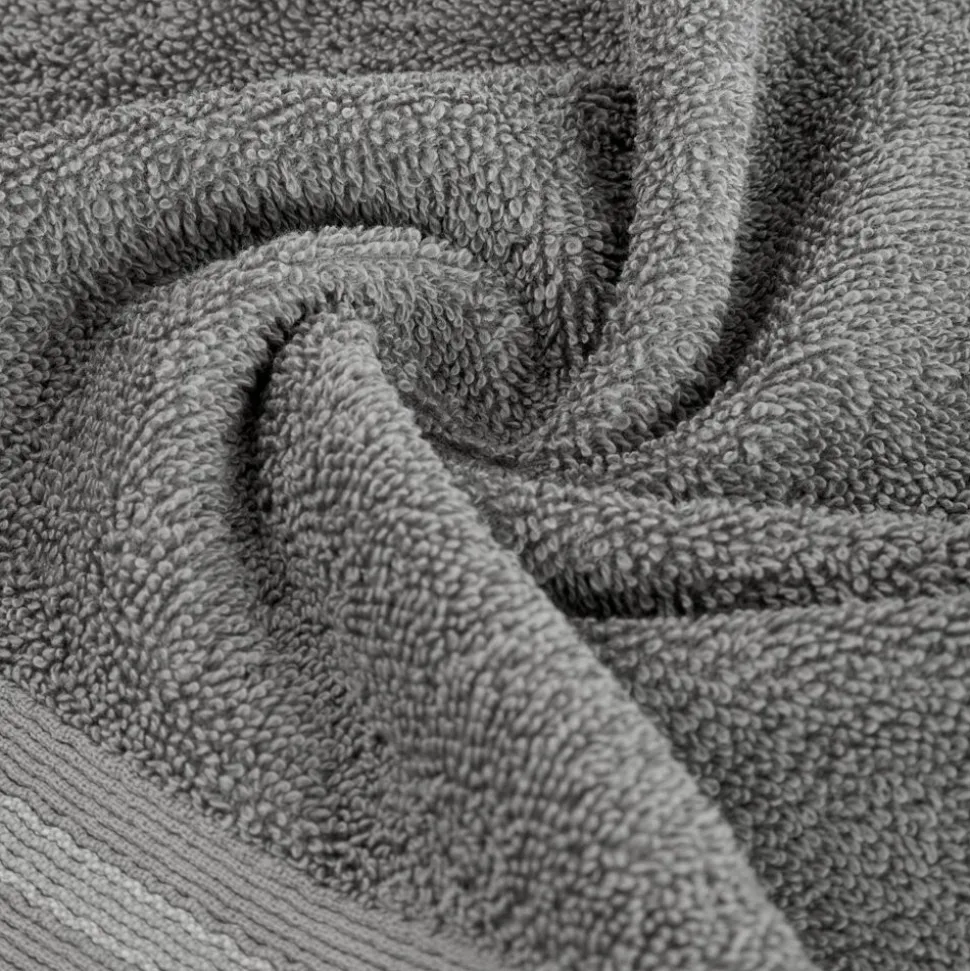 Ręcznik TRIS 50x90 cm stalowy